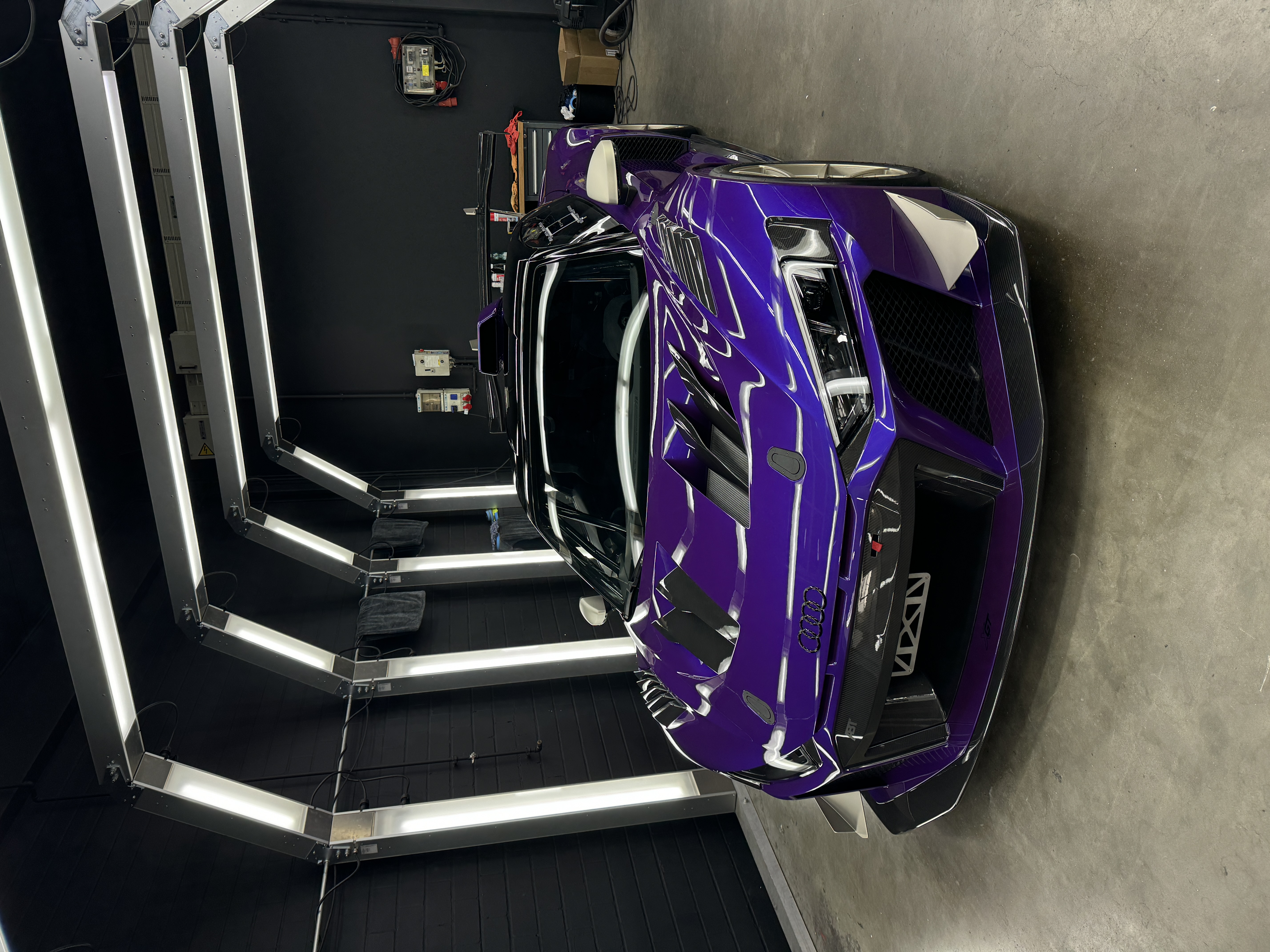 Audi Vollfolierung Violett Immenstadt im Allgäu – Carwellness Allgäu