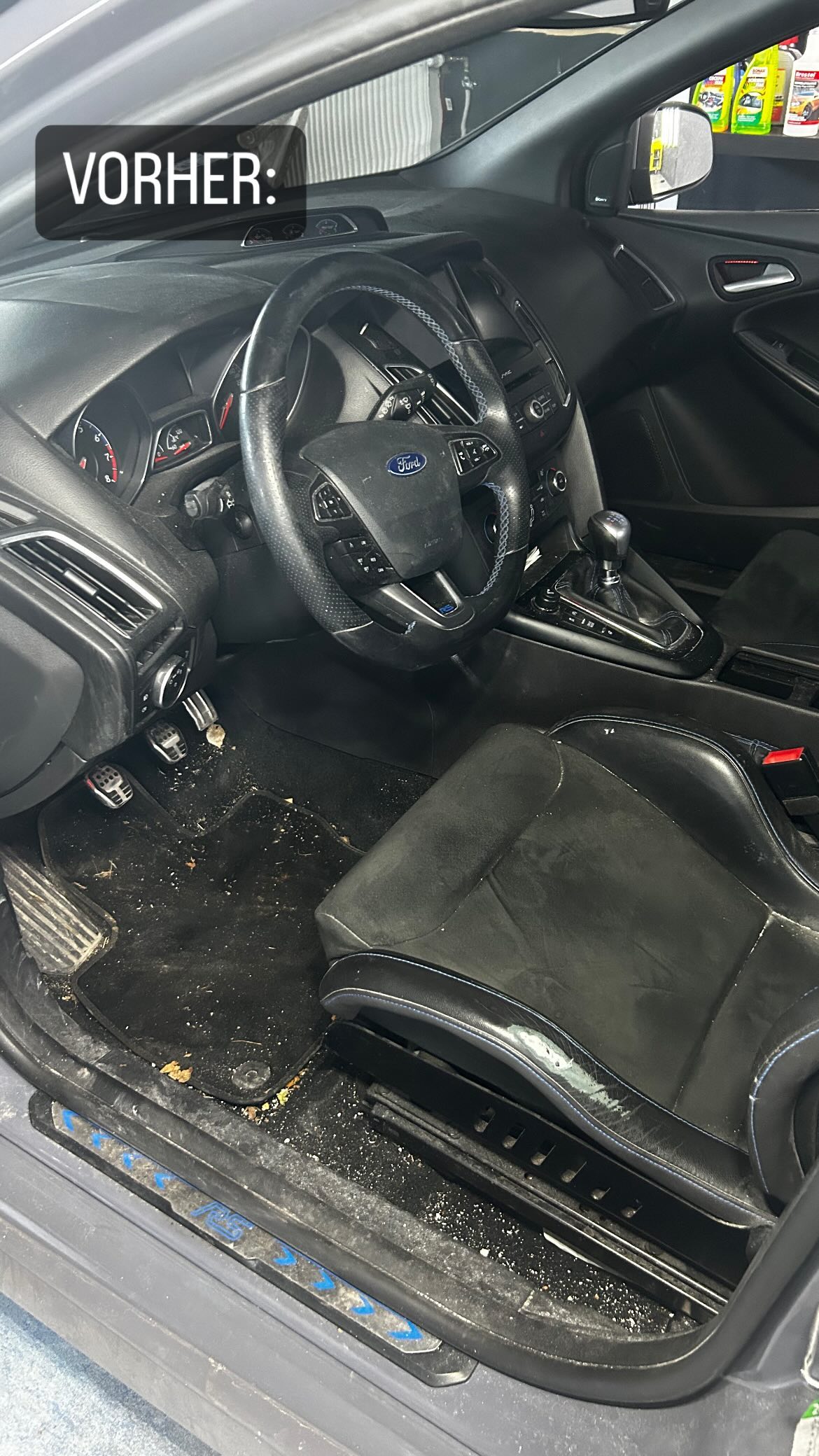 Fahrzeug vor Keramikversiegelung – Autoaufbereitung Immenstadt